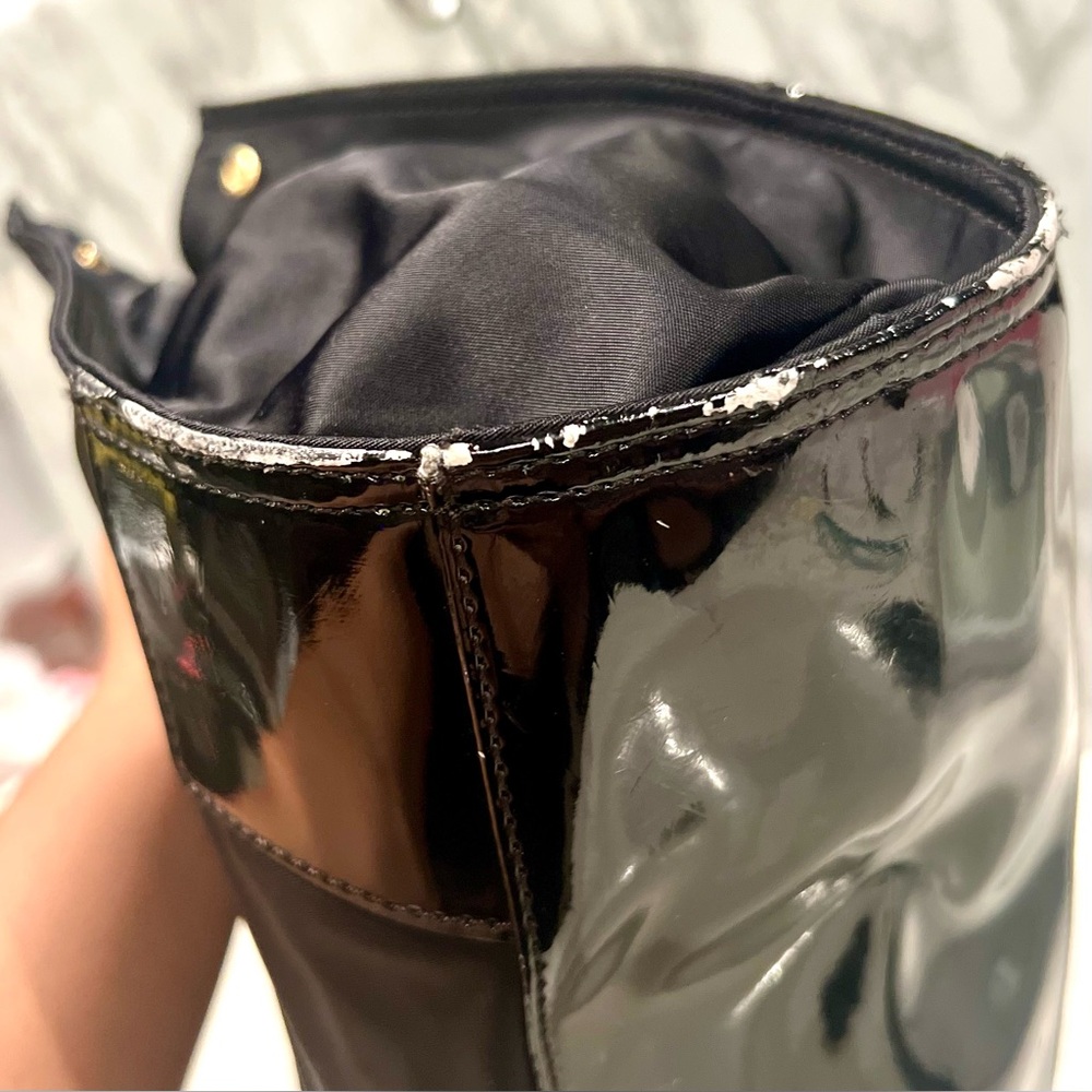 Tory Burch Black Nylon Small Ella Tote - Picture 8 of 16